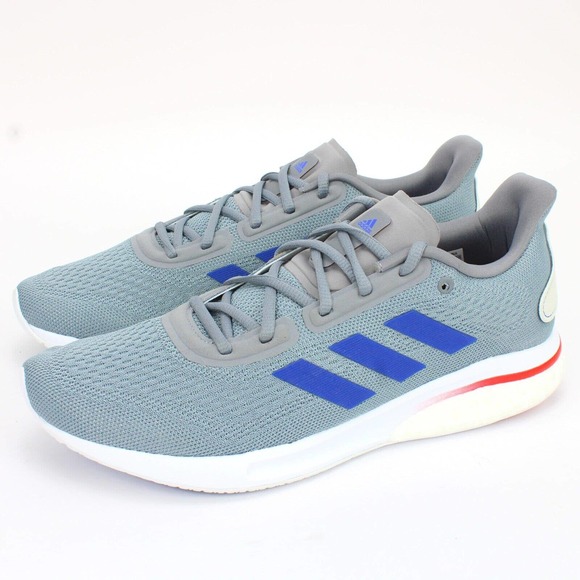 Adidas Supernova Kansas Jayhawks Grey Blue Running Shoes Mens Size 10.5 H01294 - Picture 1 of 9